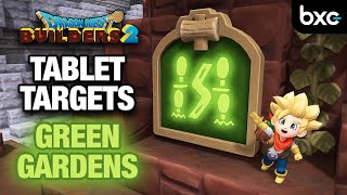 How to complete ALL Green Gardens Tablet Targets | Dragon Quest Builders 2