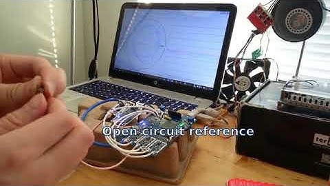 xaVNA a full featured, low cost two port VNA  ,1