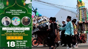 🔴LIVE MAULID NABI MUHAMMAD SAW. & HAUL TUAN SYEKH ABDUL QODIR AL-JAELANI || KP. PABUARAN SUKARATU