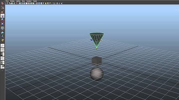 Intro to Maya: Step 1 moving polygon objects around