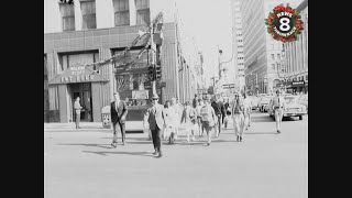 Downtown San Diego on Christmas Eve 1966