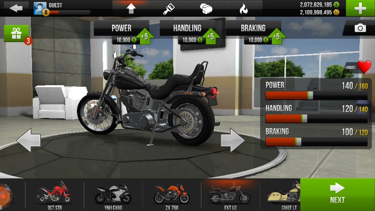 traffic rider all bikes unlocked my collection