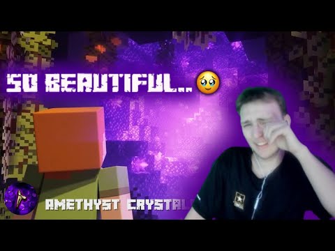 THIS MADE ME CRY.. A Minecraft Song "AMETHYST" by HammerHead Music (REACTION)