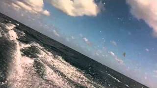 Windsurfing off Fort Lauderdale Beach Nov 12, 2010
