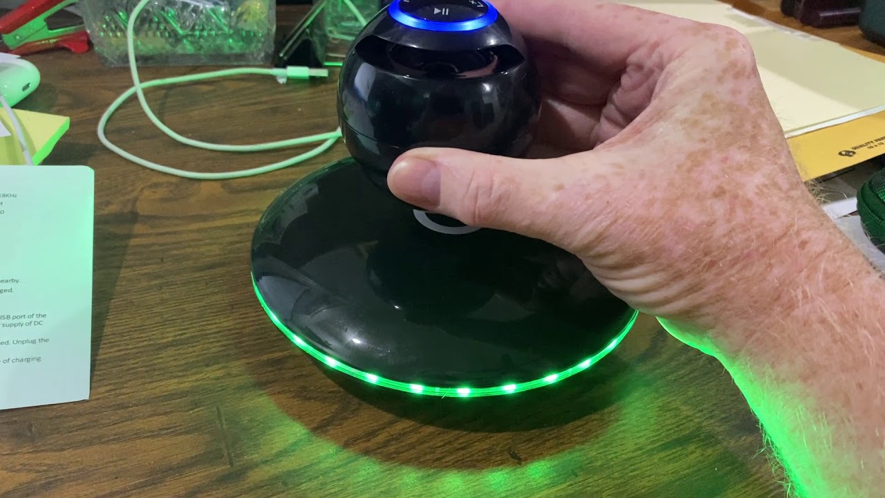 WB 46, Levitating Bluetooth Speaker, Video 02