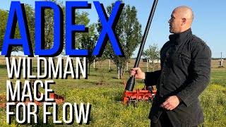 The adex super fat handle Wildman mace for flow mace skills