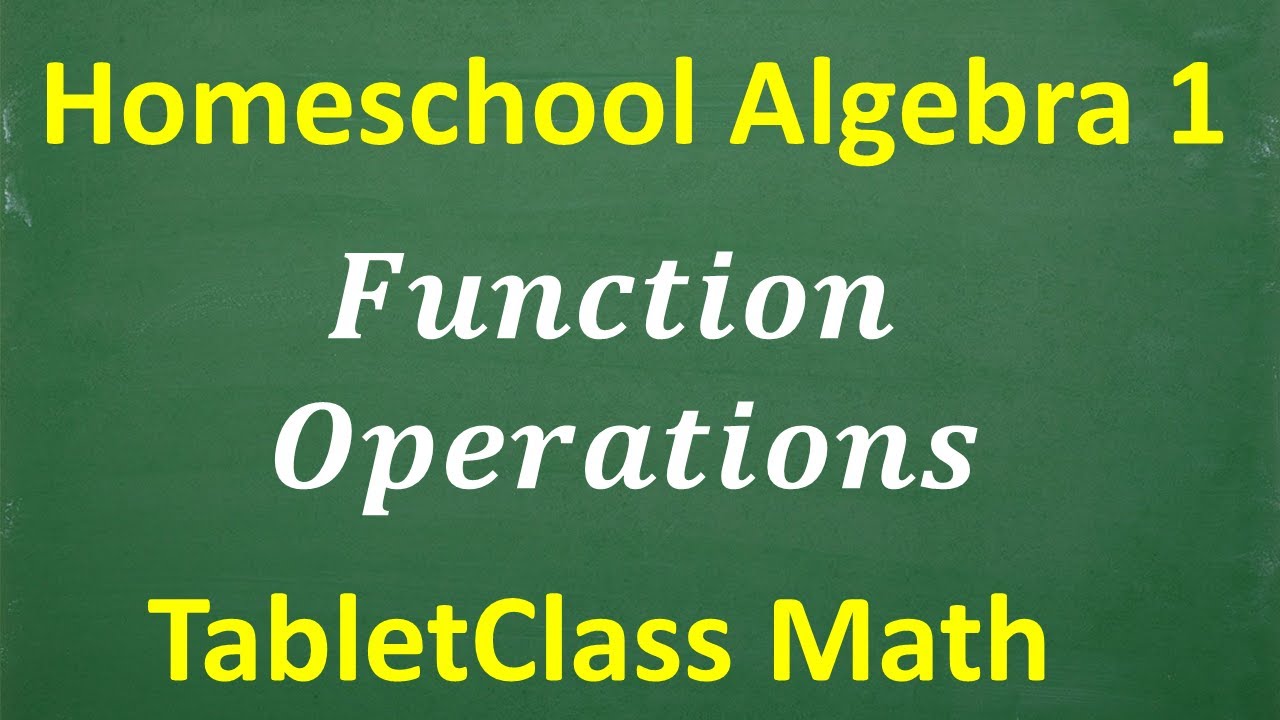 Homeschool Algebra 1 TabletClass Math | Best Homeschool Math Curriculum ...