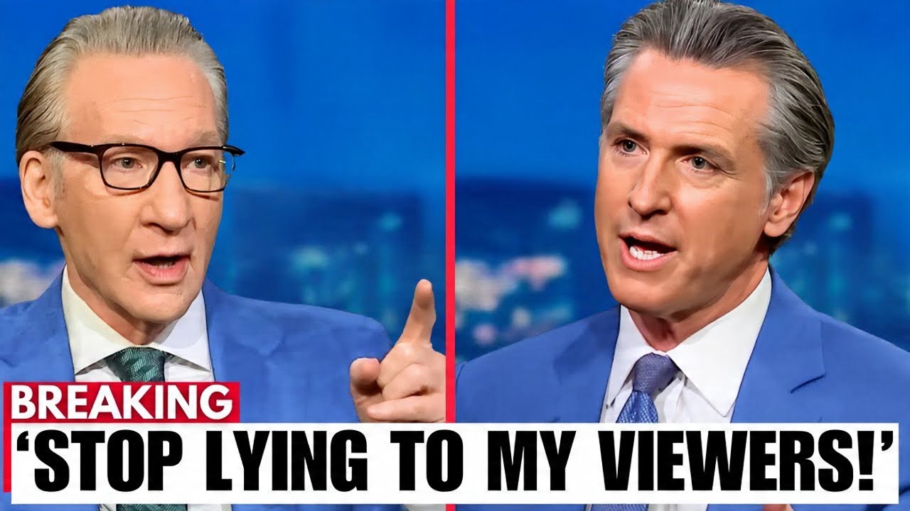 Bill Maher Calmly Confronts Gavin Newsom Over California’s Decline on Live TV