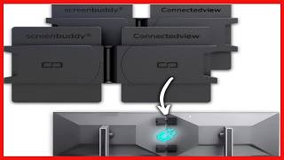 ScreenBuddy Magnetic Monitor Connector for Perfect Screen Alignment