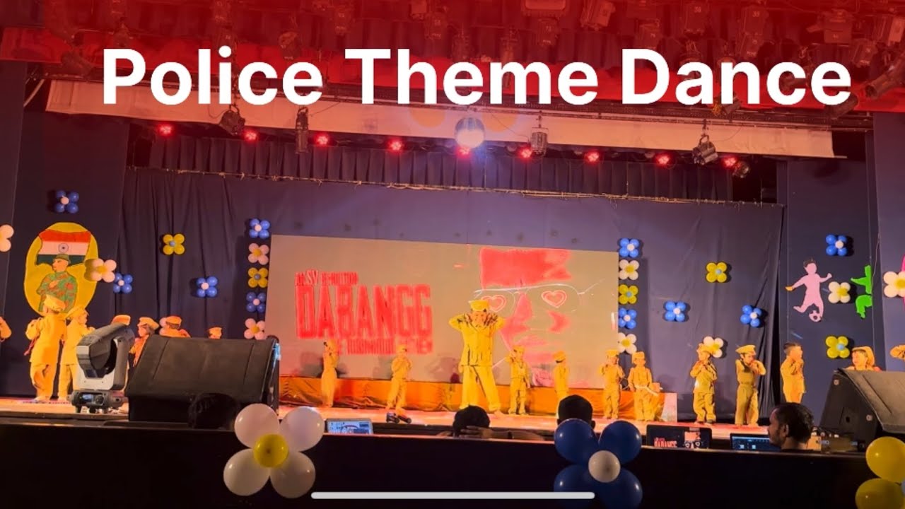 Police Theme Dance | PW Annua Event | 2025 | Pune