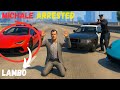 Michale Arrested By Police | Lamborghini stole by police GTA 5 GAME PLAY