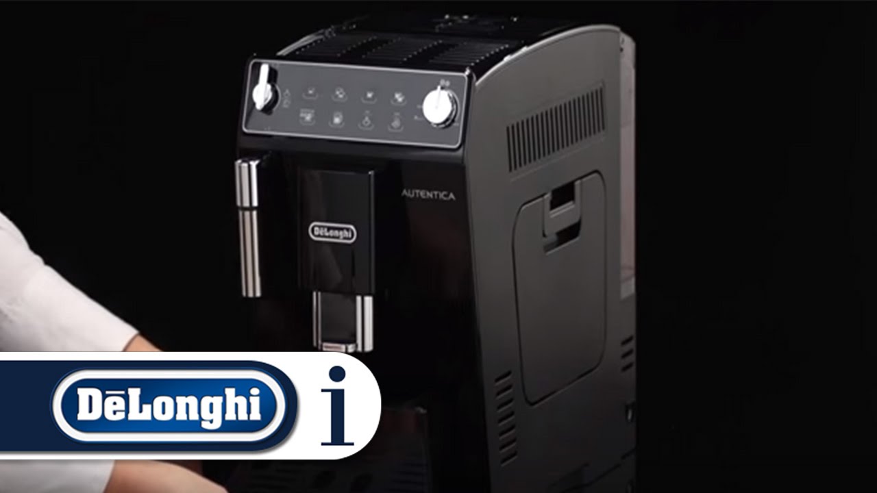 How to Clean the Inside of Your De'Longhi Autentica ETAM 29.510.SB Coffee  Machine - YouTube