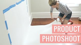 At-Home Product Photography Photoshoot Behind The Scenes | Vlog screenshot 1