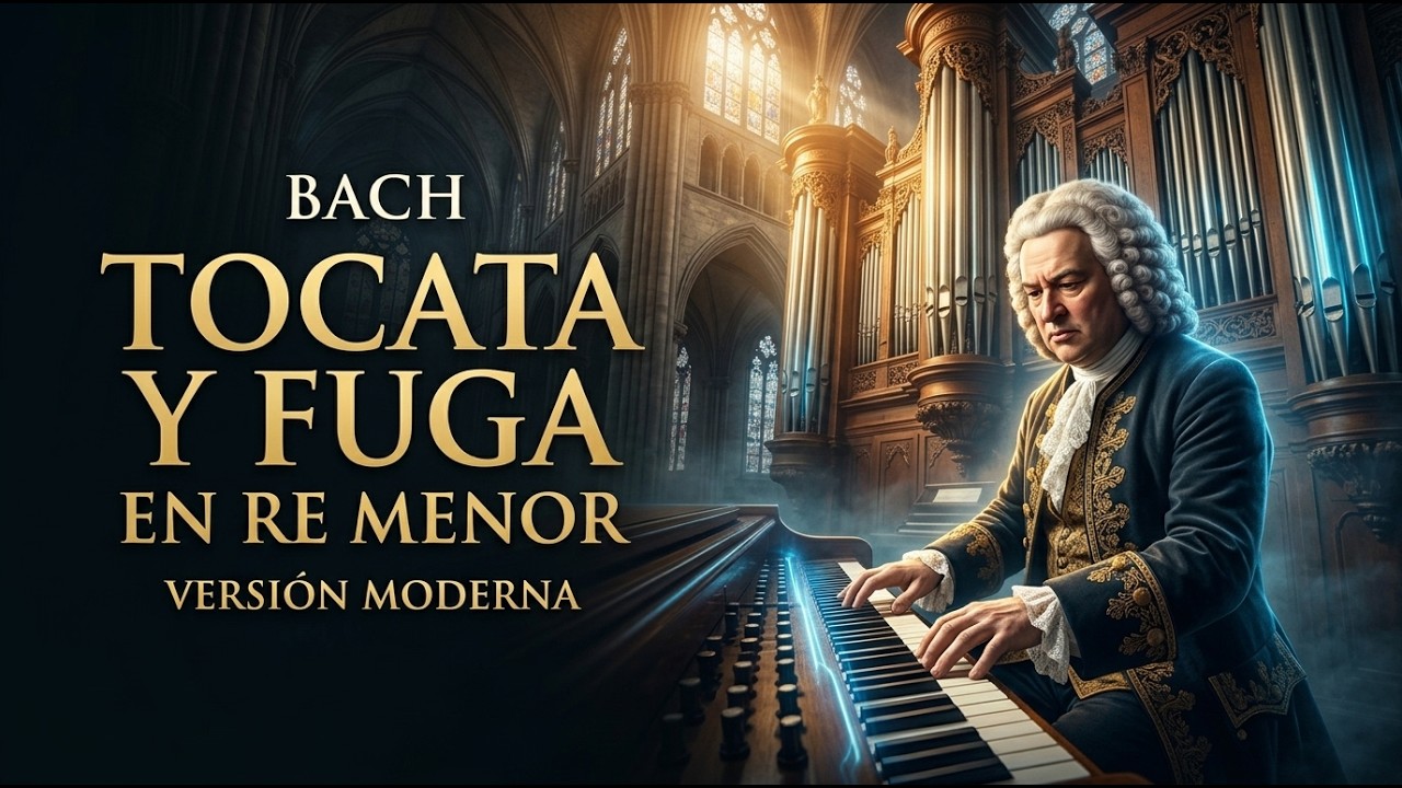 BACH – Tocata y Fuga en Re Menor | Versión Moderna - YouTube
