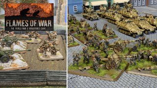 Flames of War Battle Report - $$ Panzer Grenadiers vs Romanian Infantry