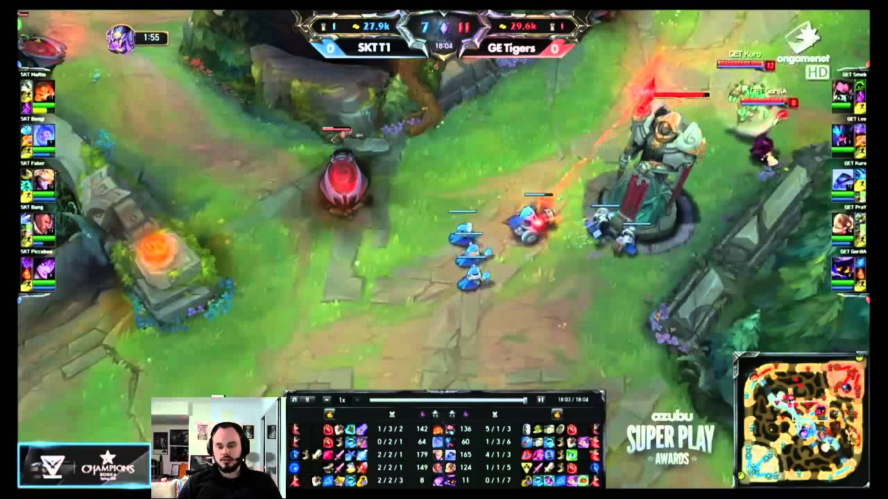 Analysis - GE Tigers vs. SKT T1 Game 1