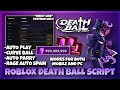 [UPD] Death Ball Script Pastebin Auto Parry, Curve Ball, Hold to Spam, Rage Mode for Mobile and PC