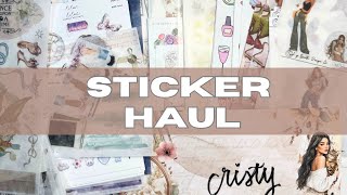 Sticker Haul | 9 Regular Shops I Love