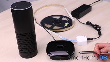 HOW-TO: Pair and Connect your Amazon Echo with an Aeotec LED Strip via a Logitech Harmony Hub
