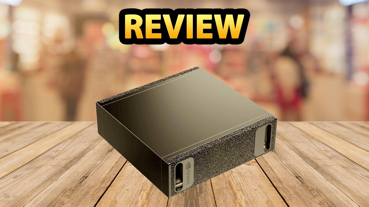 NVIDIA DGX Spark Personal AI Desktop Supercomputer Review - YouTube