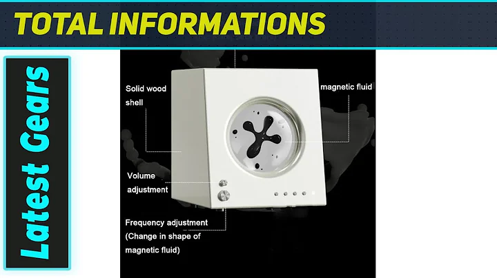 JIQHOHX Magnetic Fluid Speaker: A Mesmerizing Audio-Visual Marvel