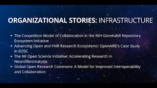 Organizational Stories of Successes: Infrastructure