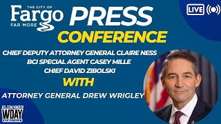 Attorney General Drew Wrigley, authorities provide update on Fargo shooting (7-21-2023)