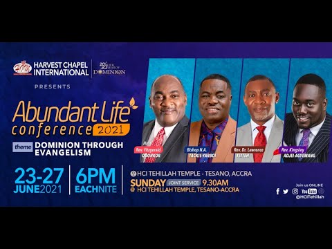HCI || Abundant Life Conference Day 3 || 25.06.21 - YouTube