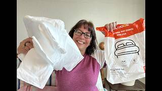 Disposable sheets - see them close! For travel, med, spa! CxLoode Disposable Bed Sheets Fitted Sheet