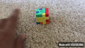 How to solve the eraser cube