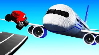 WORLD'S BIGGEST AIRPLANE vs CARS