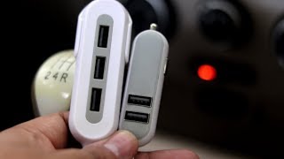 Portronics Car Charger POR-761 Review in Hindi- गाडी में आगे और पीछे की सीट पे साथ में चार्जिंग करें