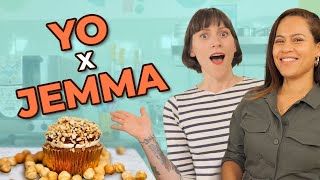 How To Make Ferrero Rocher CUPCAKES! With CUPCAKE JEMMA!!! | How To Cake It - Yolanda Gampp