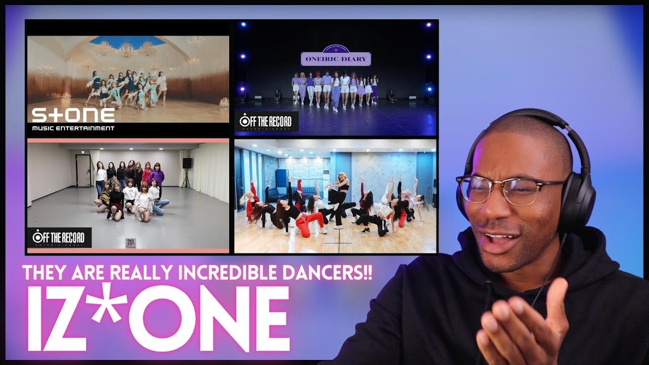 IZ*ONE | 'Violeta' MV + La Vie En Rose, Secret Story of the Swan, Panorama Dance Practice | REACTION