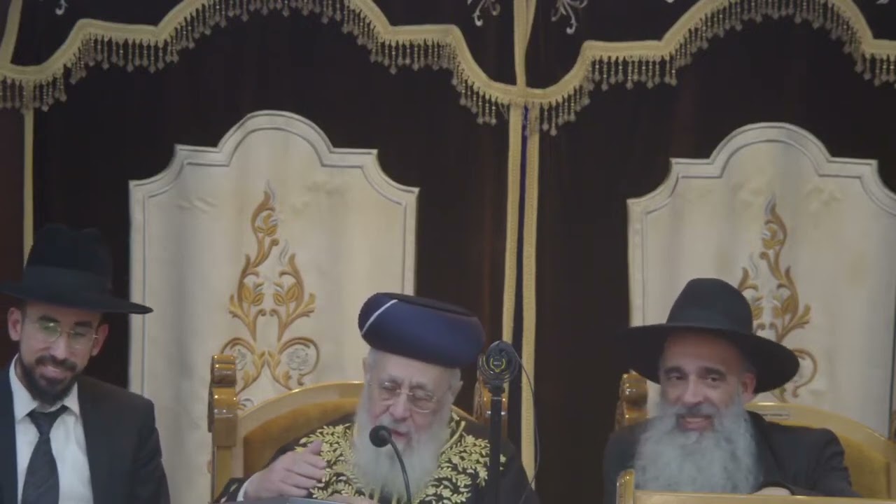 הרב מאיר דוד שמואלי מארח את מר"ן הרב יצחק יוסף שליט"א  -חשיבות לימוד הלכה למעשה