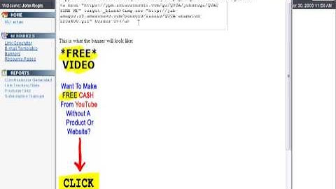 How To Add An Affiliate Banner To Your Blog