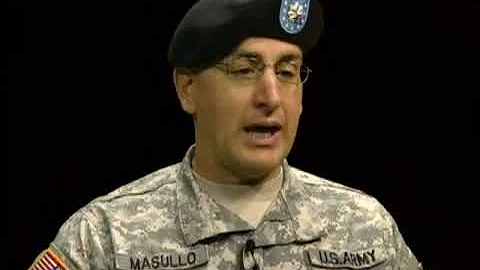 Interview: Army Lt. Col. Masullo, part 1