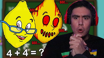 A SIMPLE MATH GAME, BUT THE TEACHER GETS MORE DISTURBING EACH TIME I GET IT WRONG (im very dumb)