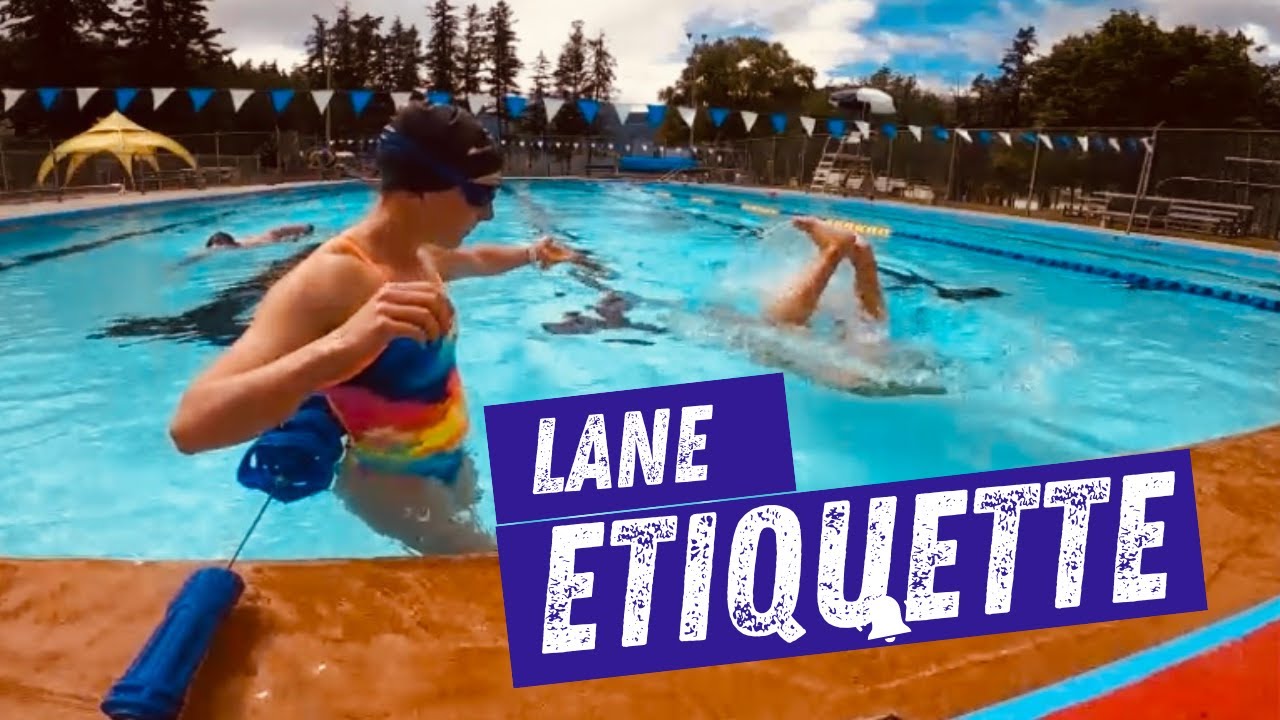 Quick tip LANE ETIQUETTE for swimming YouTube