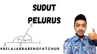 CARA MEMGERJAKAN SOAL SUDUT PELURUS | MATEMATIKA SMP