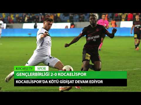GENÇLERBİRLİĞİ 2-0 KOCAELİSPOR