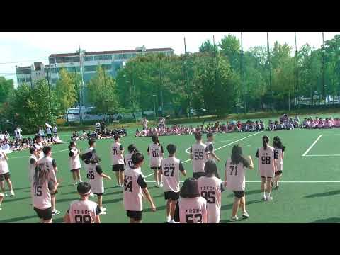 2016년 수원북중학교 체육대회 입장식 3학년 1등