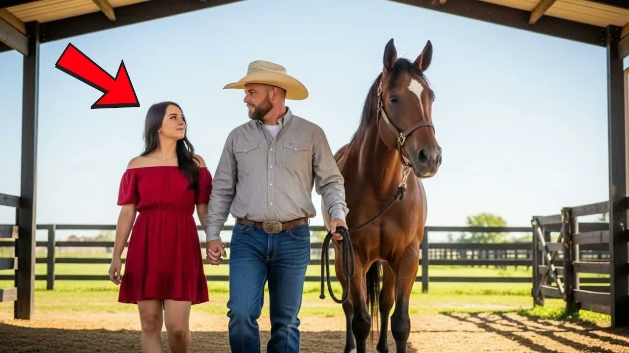 UM HUMILDE FAZENDEIRO E SEU CAVALO CUIDAVAM DA FAZENDA, ATÉ QUE UMA JOVEM DAMA  CHEGOU...