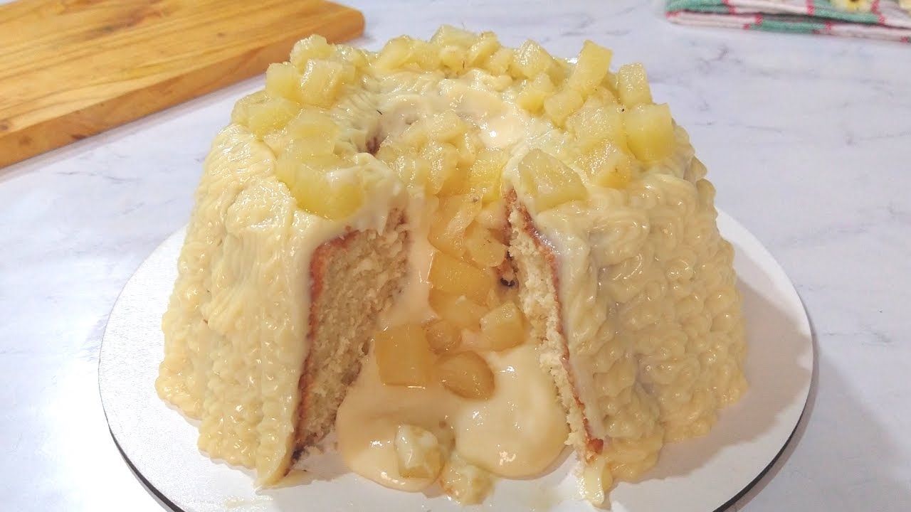Bolo Caseiro de Abacaxi com Ninho: SUCESSO DE VENDAS!