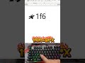 Easy Shortcut key (1f6f0+alt*X)  🛰🛰🛰  #subscribe #typing #viral #shorts