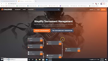 How to Run A Bracket In Challonge