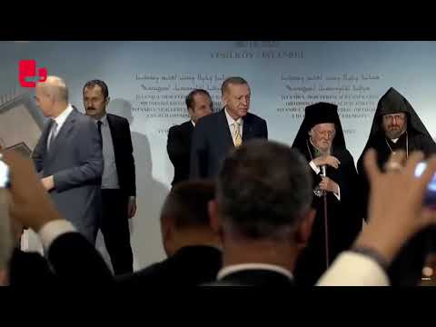 Erdoğan Kilise Açılışında: \