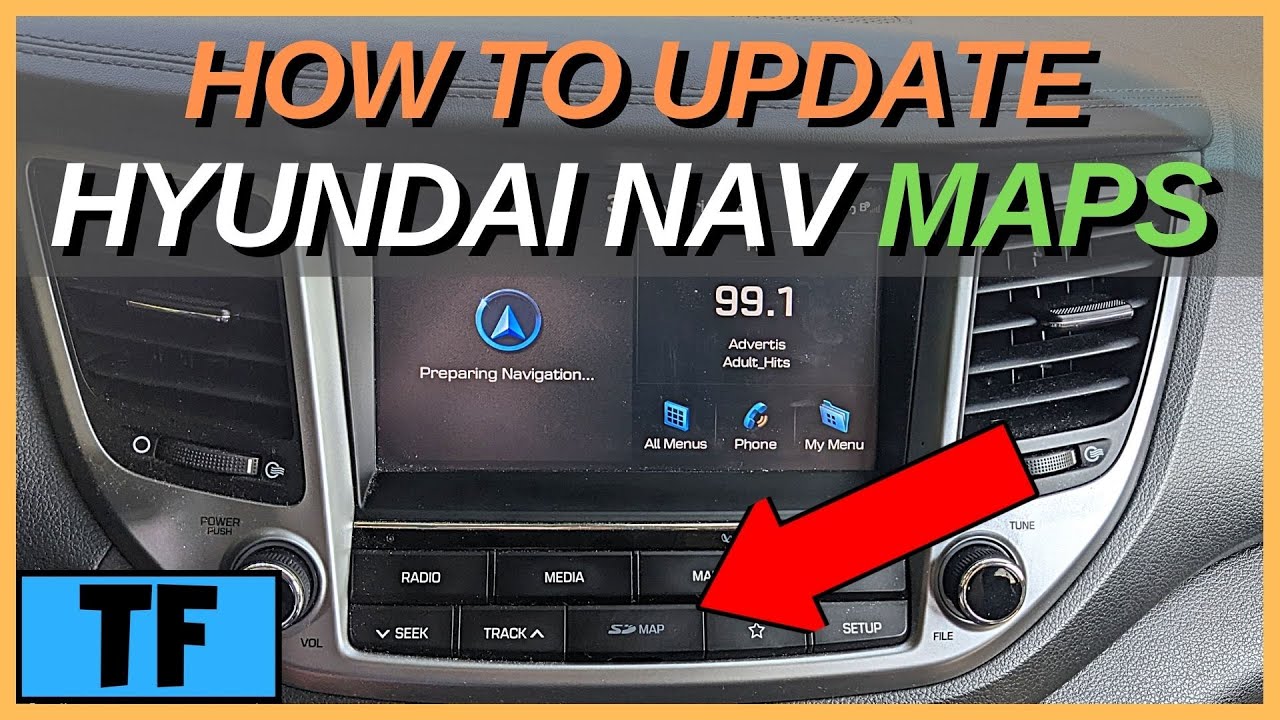 How To Update Hyundai Navigation Maps, For Free From Home! - YouTube