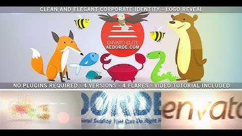 Clean and Elegant Corporate Identity - Logo Reveal, After Effects Project