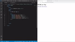 Unordered/Ordered Lists and intro to HTML NAV element